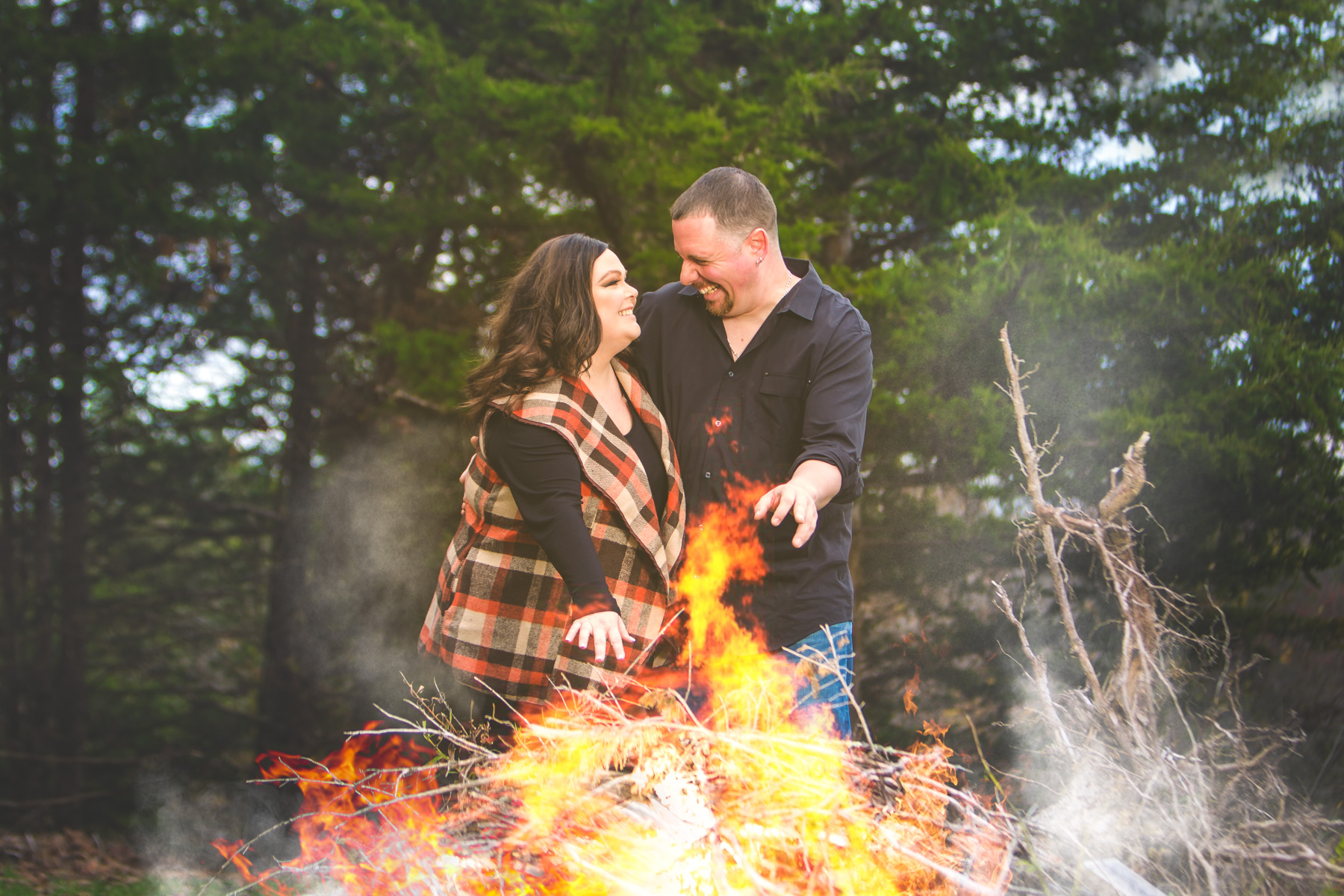 Engagement session in Wantage, New Jersey with Jill and Rich